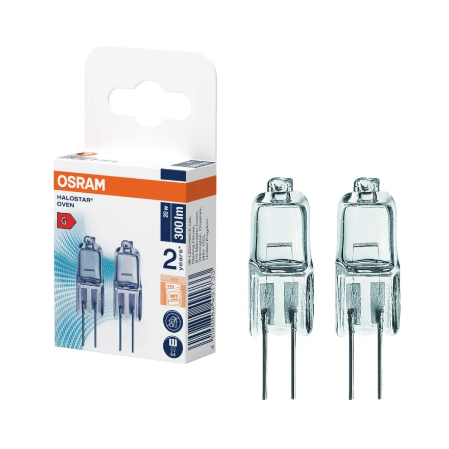 Osram ovnspære G4 20 W 2-pk.