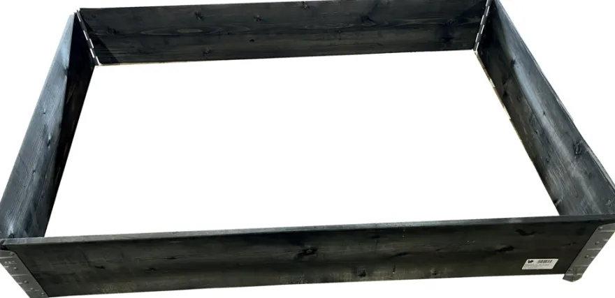 Pallekarm svart 120 x 80 cm