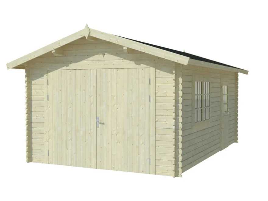 Palmako garasje Tony 15,9 m² 350 x 520 cm