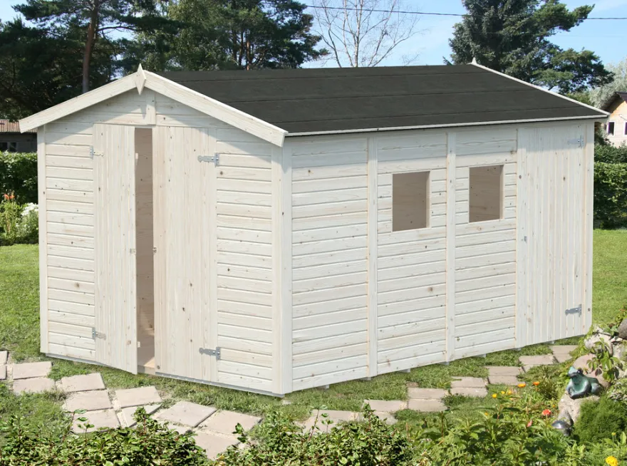 Palmako redskapsbod Aksel 3 - 9,9 m² 273 x 370 cm