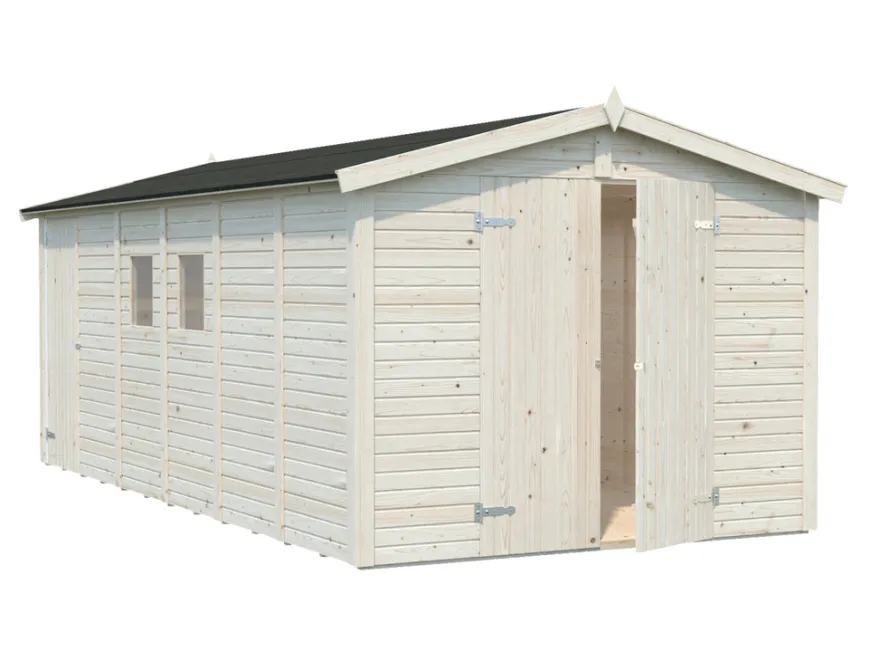 Palmako redskapsbod Aksel 4 - 14,7 m² 273 x 550 cm