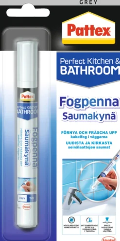 Pattex Fugepenn grå 7 ml