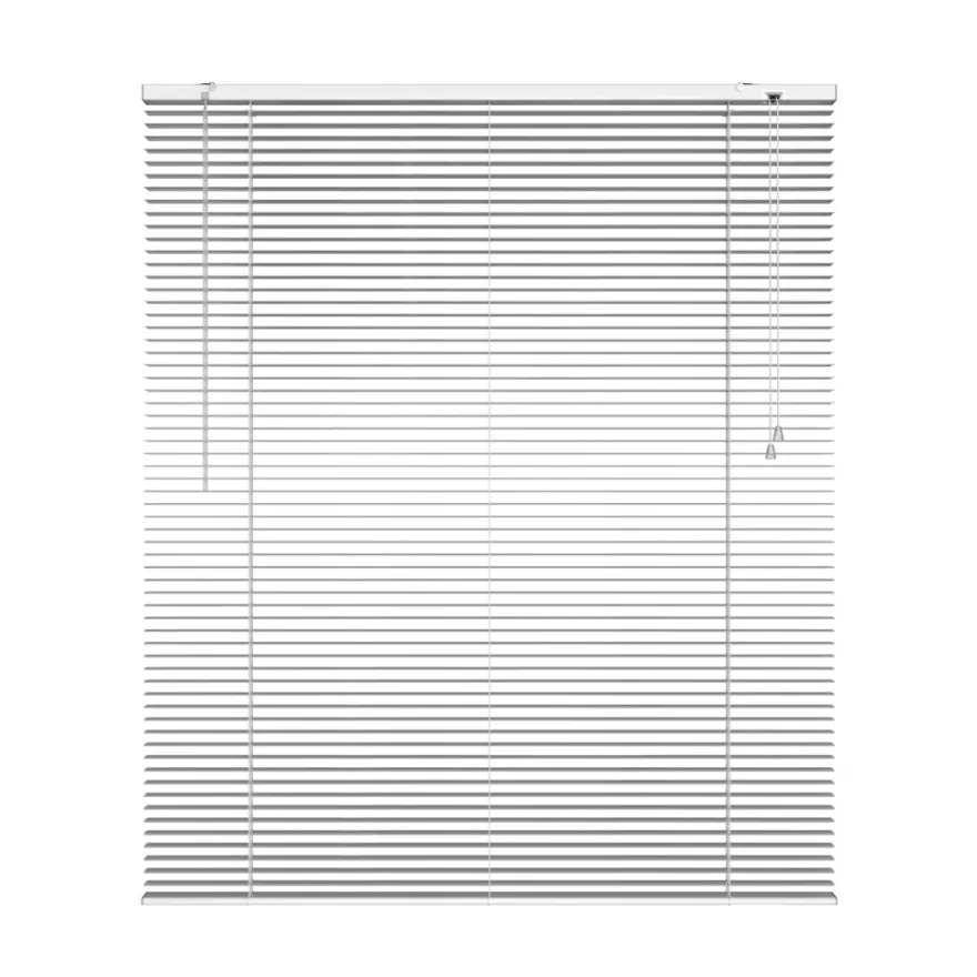 Persienne aluminium hvit 110 x 130 cm