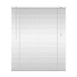 Persienne aluminium hvit 140 x 130 cm