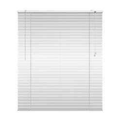 Persienne aluminium hvit 80 x 130 cm