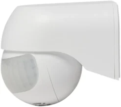 PIR-sensor 180° innendørs/utendørs hvit – Elworks