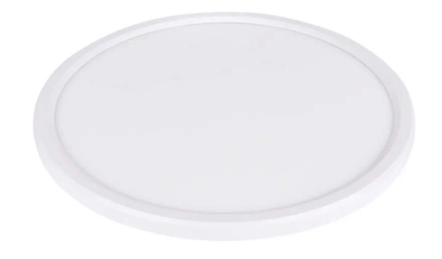 Plafond slim hvit Ø30 cm inkl. 15 W LED-pære