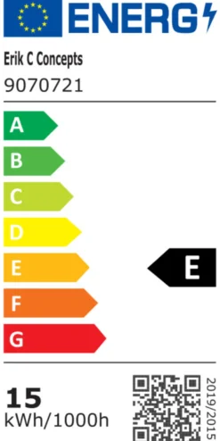 Plafond slim hvit Ø30 cm inkl. 15 W LED-pære