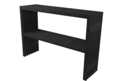 Plantebord svart 115 × 32 × 80 cm