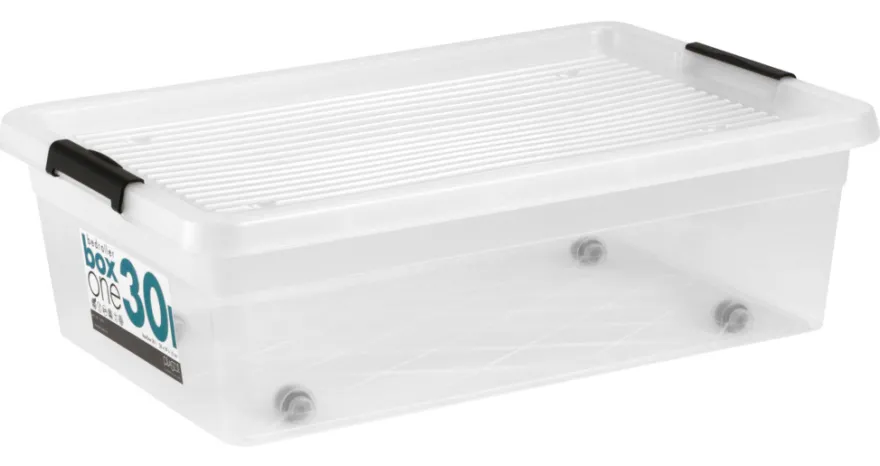 Plast1 bedroller m/lokk klar - BoxOne 30