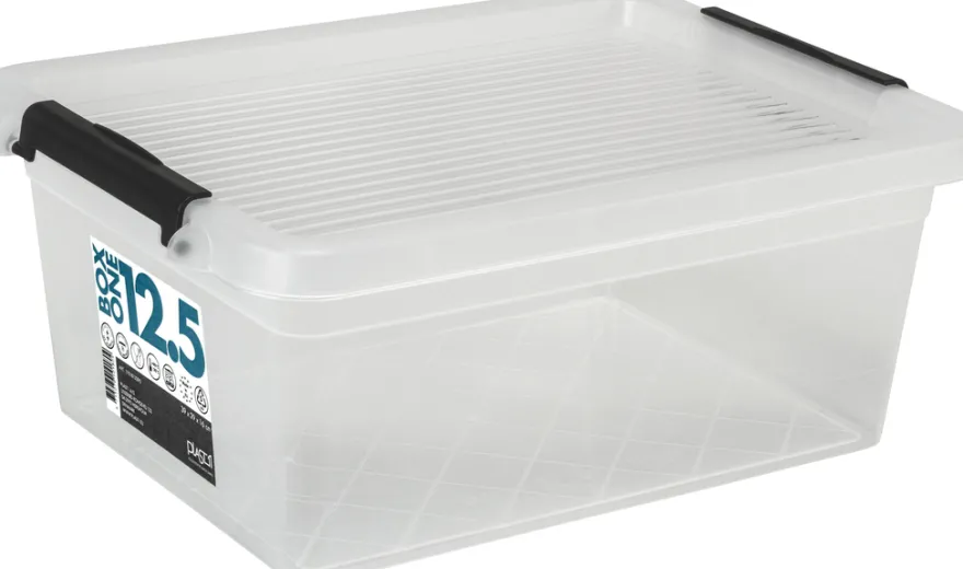 Plast1 plastboks m/lokk klar - BoxOne 12,5