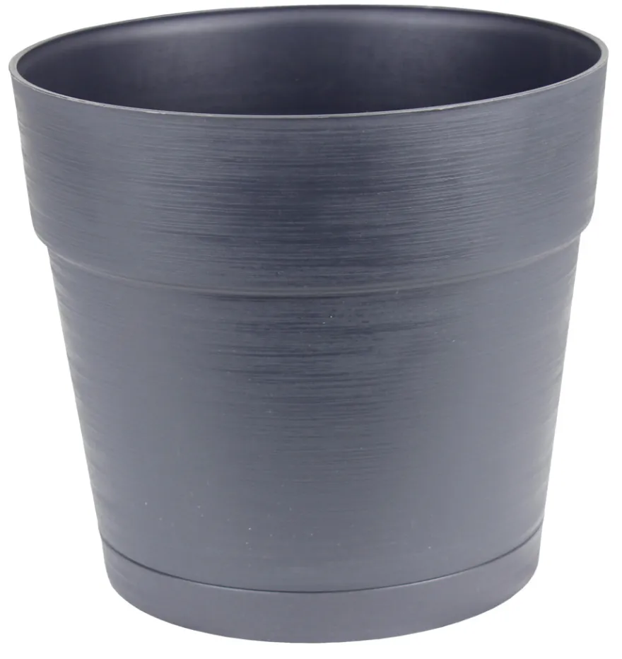 Plastpotte svart Ø20 cm