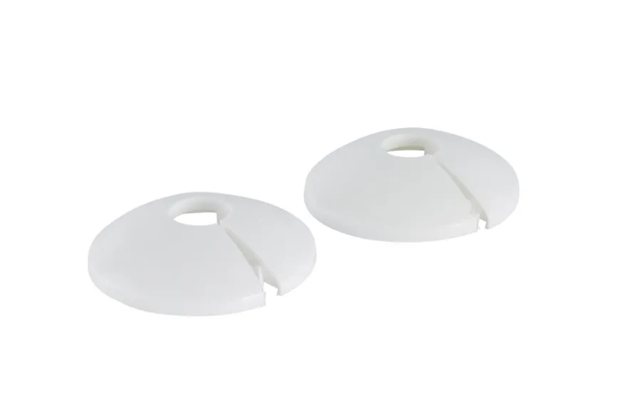 Plastrosett 12 mm hvit - 2 stk.