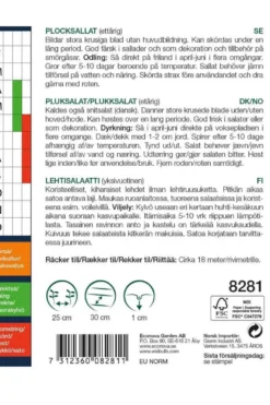 Plukksalat "Australische Gele"