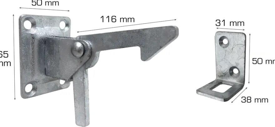 Portlås mini 116 mm