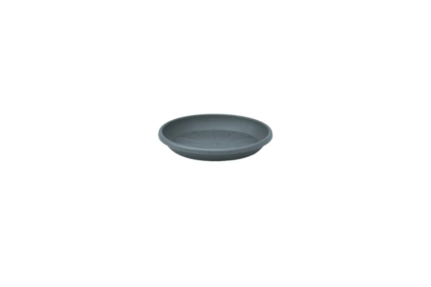 Pottefat Cylindro plast grå Ø13 cm