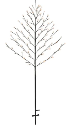 Pyntetre med 96 LED-pærer H150 cm