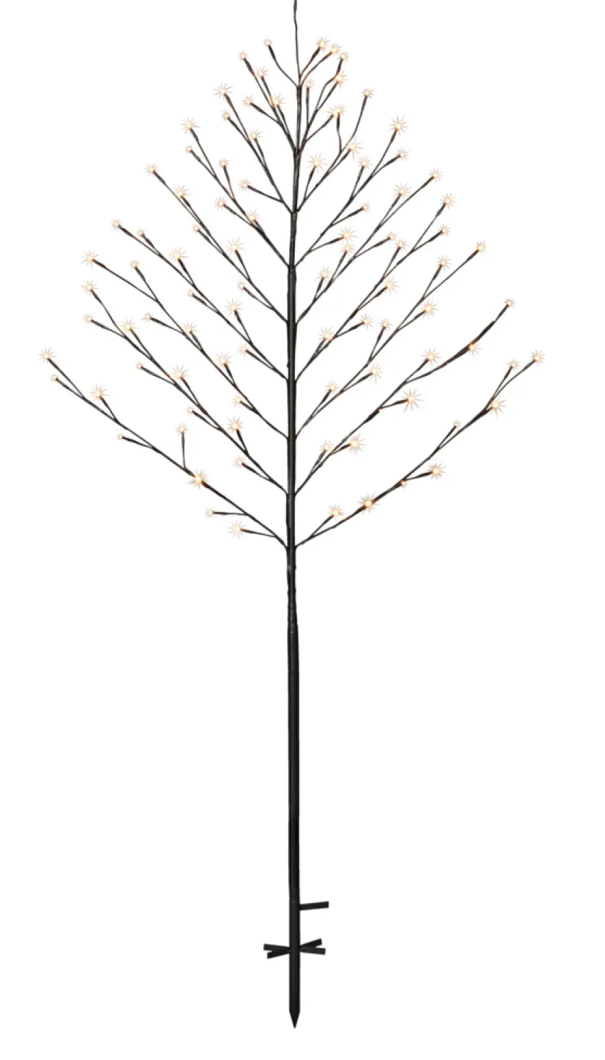 Pyntetre med 96 LED-pærer H150 cm