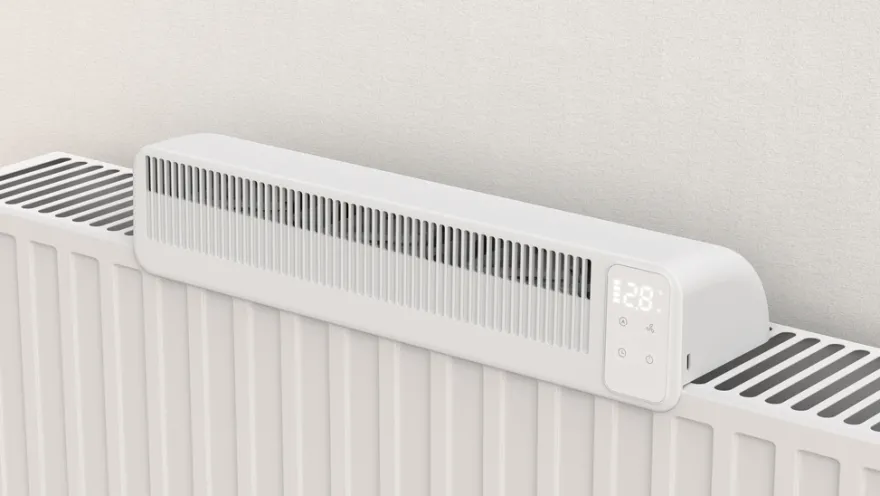 Radiatorvifte m/oppladbart batteri - Grad