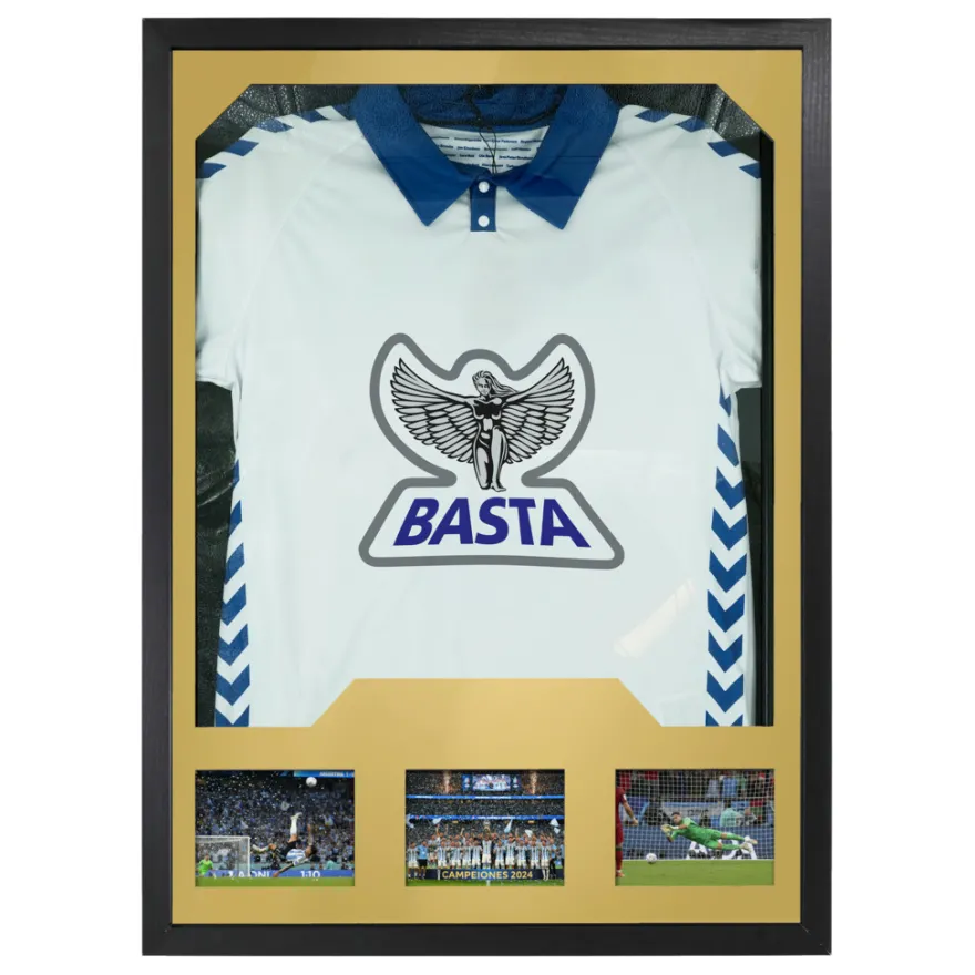 Ramme til fotballdrakt og autografer 80 x 60 x 3 cm