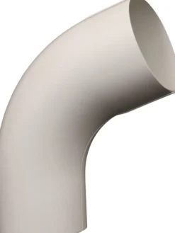 Rørvinkel 70° hvit