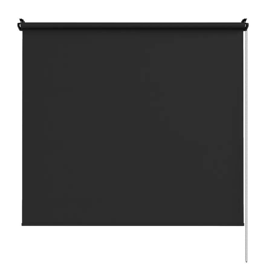 Rullegardin mørklegging svart 140 x 175 cm