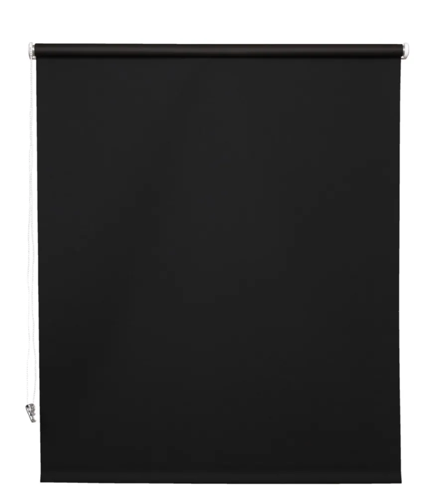 Rullegardin mørklegging svart 120 x 175 cm
