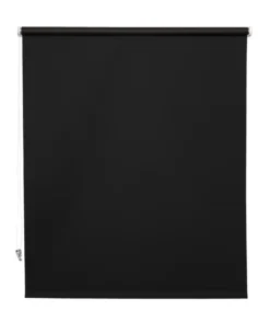 Rullegardin mørklegging svart 90 x 210 cm