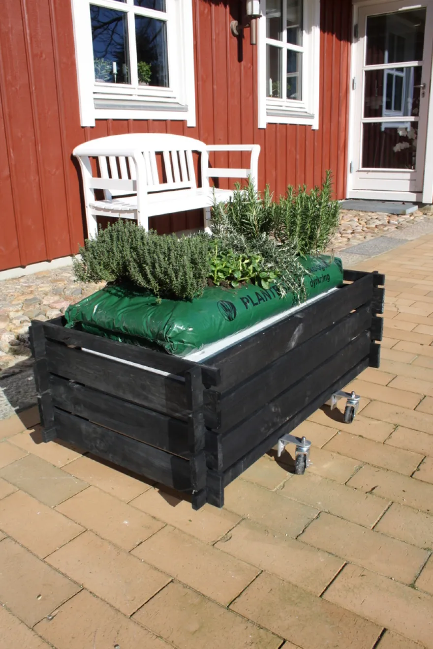 Rullevogn til parasollfot og krukker - Garden®