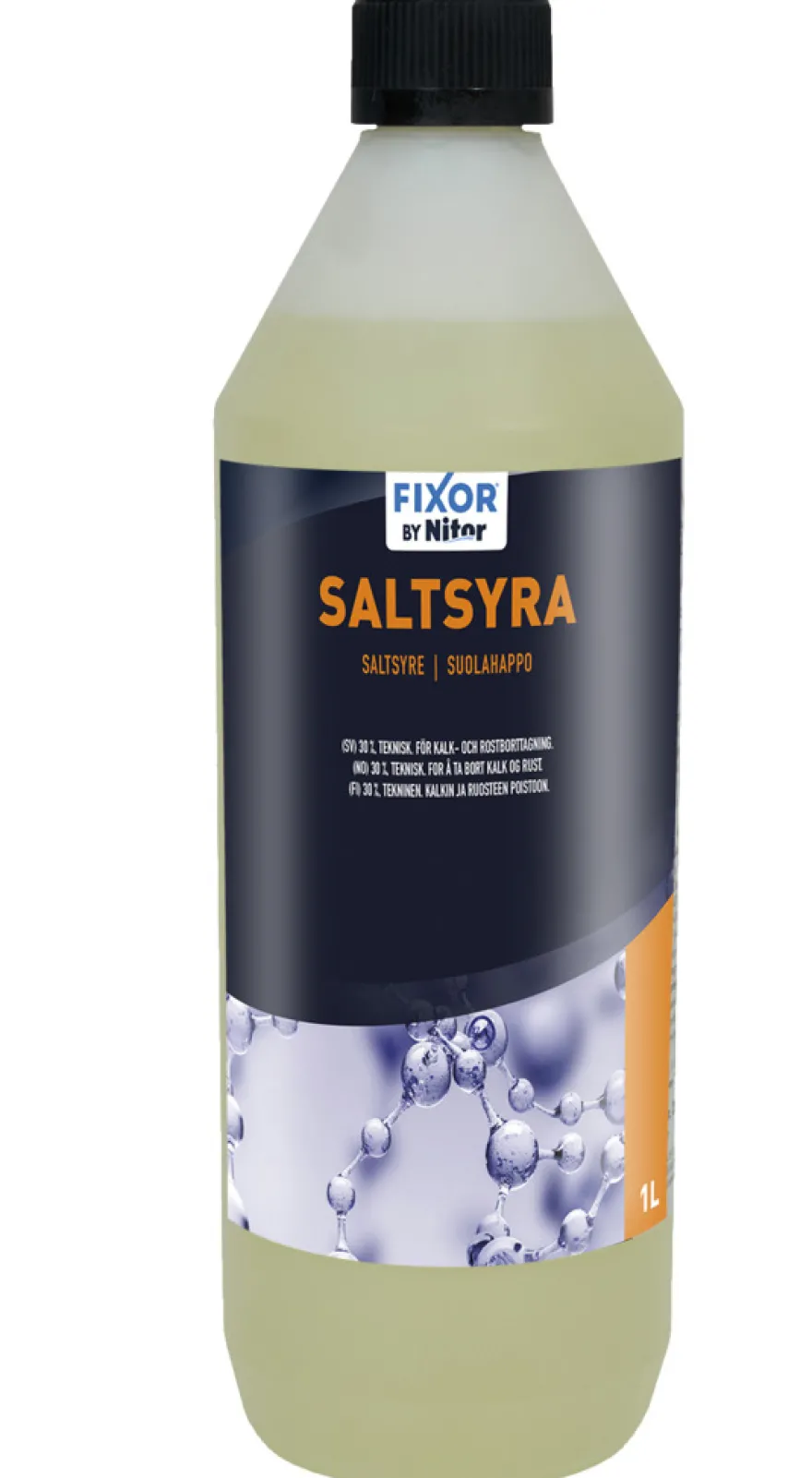 Saltsyre 30% 1 liter FIXOR