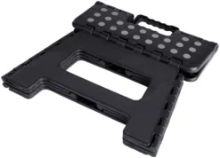 Sammenleggbar krakk svart 32 x 25 x 22 cm