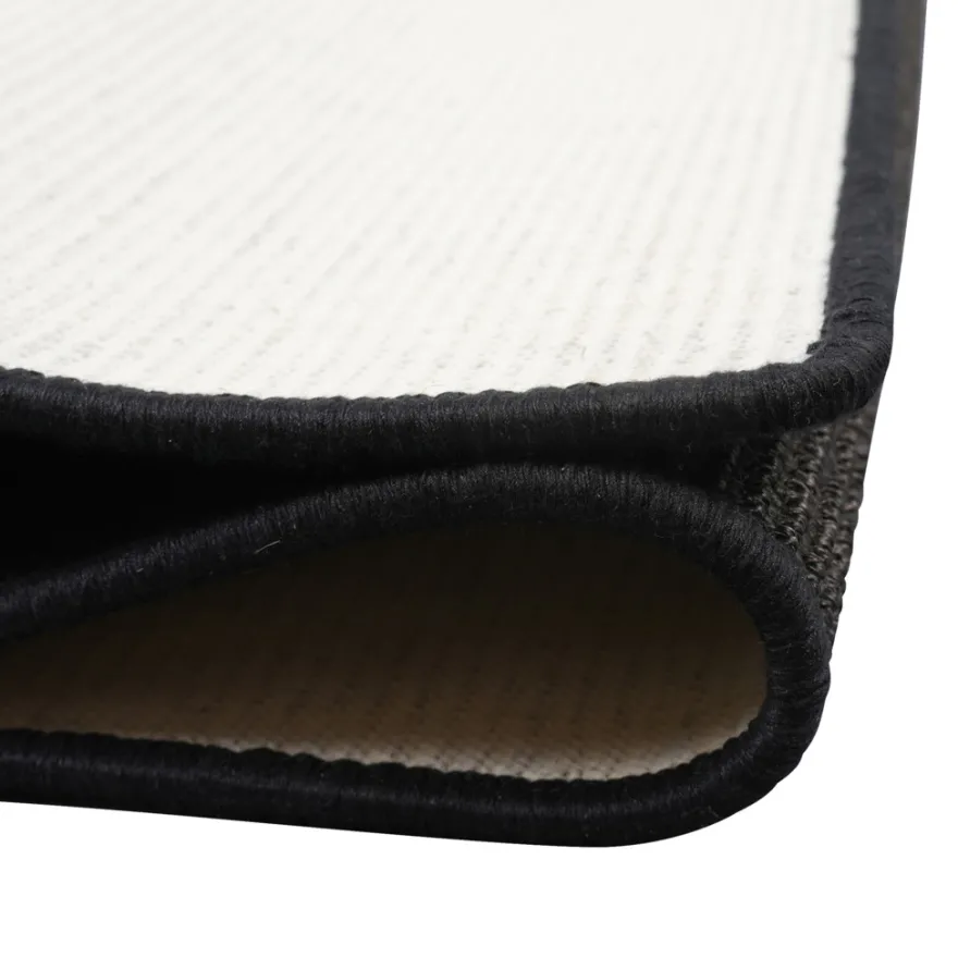 Sisalteppe svart 70 x 140 cm