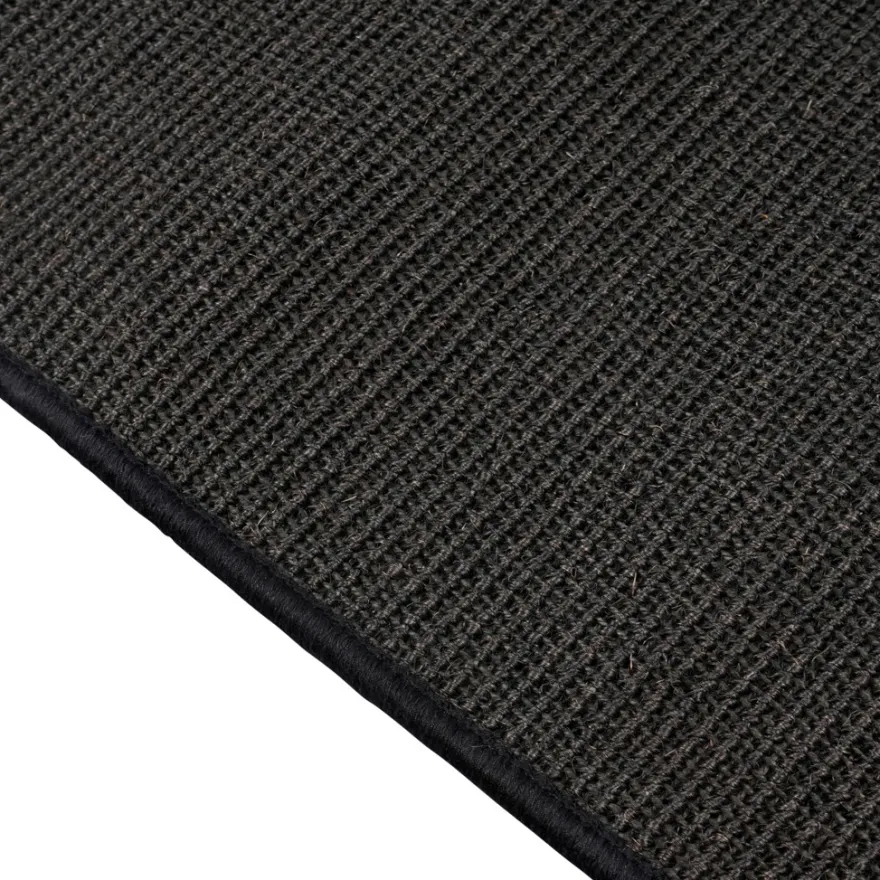 Sisalteppe svart 70 x 140 cm