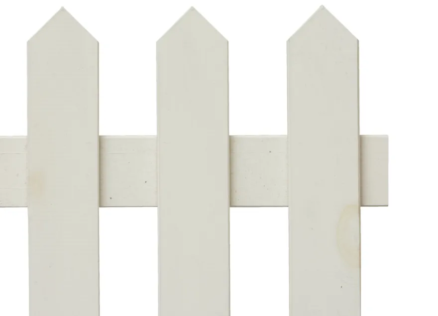 Skagen stakittgjerde 180 x 80 cm hvit