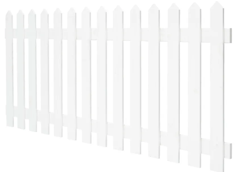 Skagen stakittgjerde 180 x 80 cm hvit