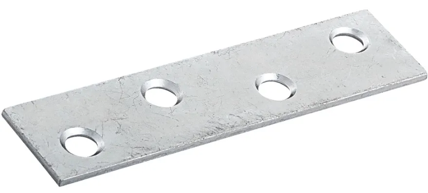 Skjøtejern 75 x 20 mm - 2 stk.