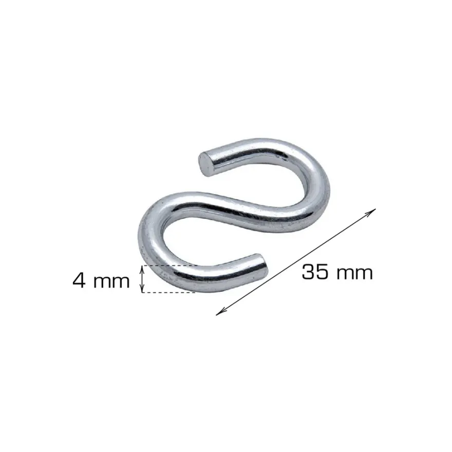 S-krok 4 mm - 4 stk.