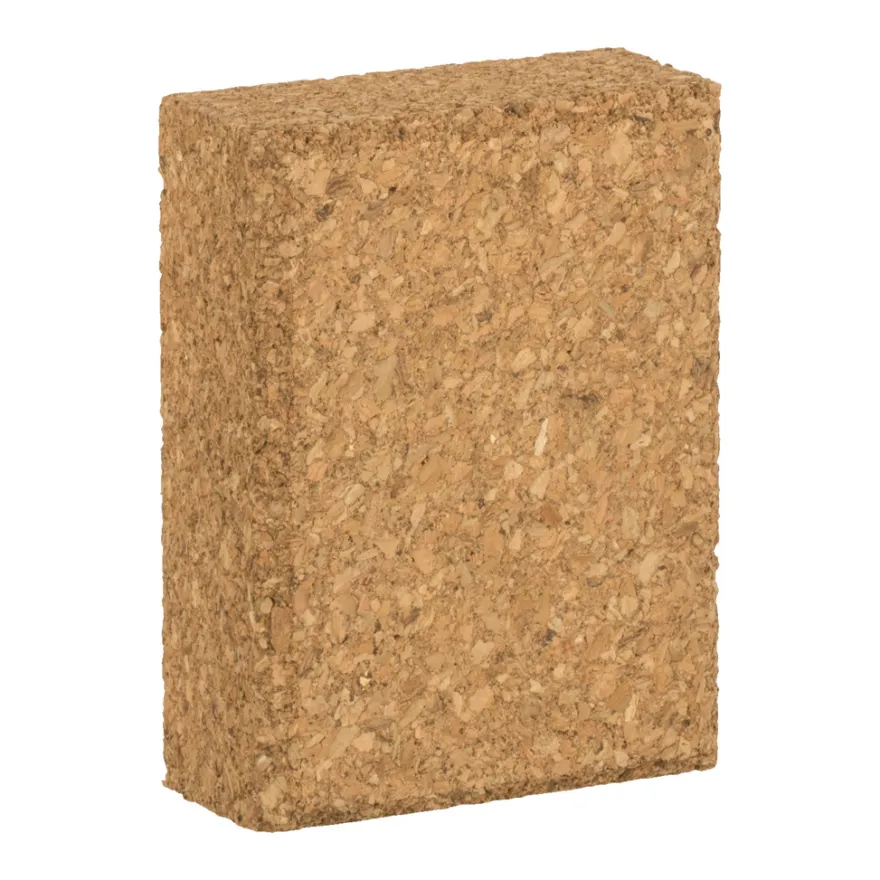 Slipekloss i kork - 93 x 70 x 30 mm