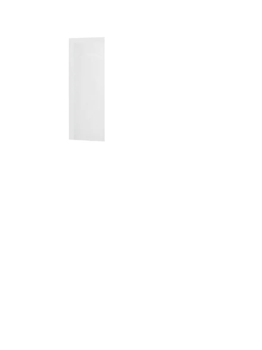 Speil med fasettslipt kant 70 x 60 cm