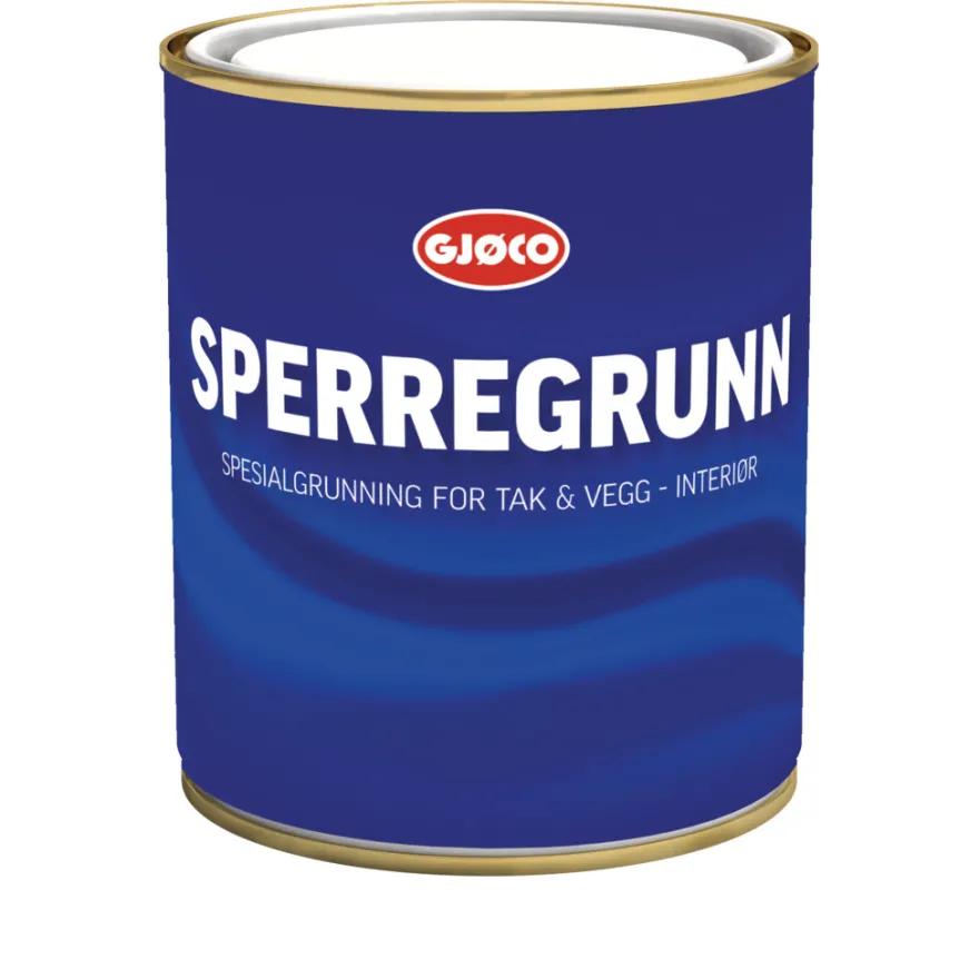 Sperregrunn hvit base 0,68 liter - Gjøco