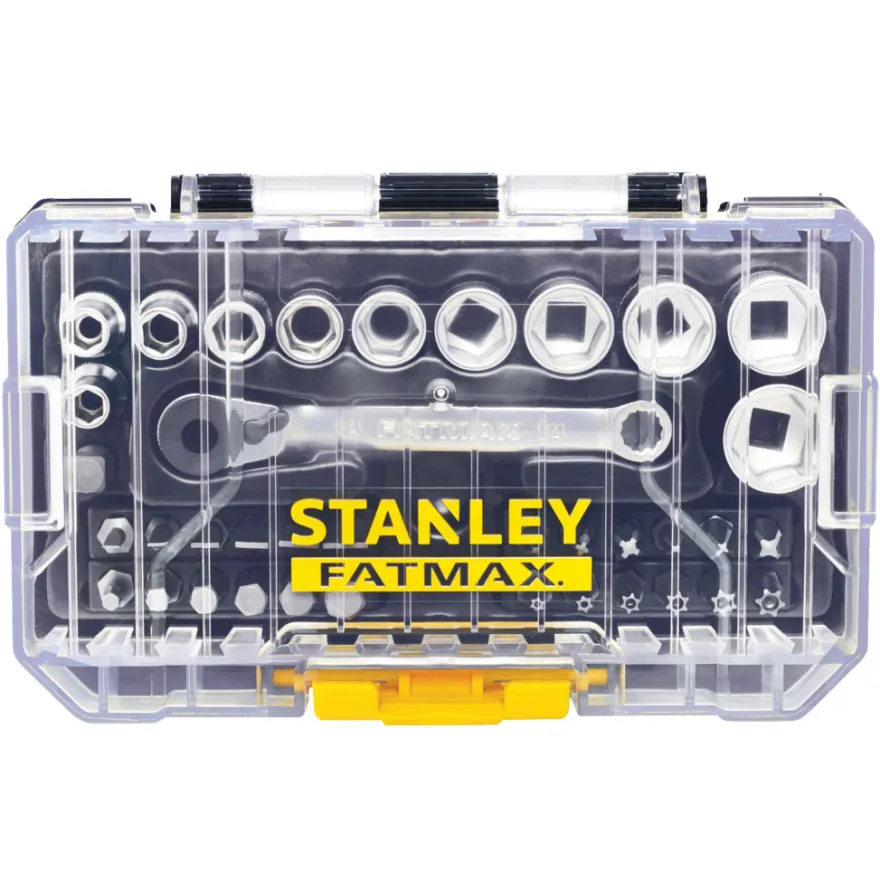 Stanley Fatmax bits-/pipenøkkelsett 37 deler
