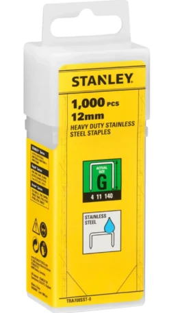 Stanley stifter type G 12 mm 1000 stk.