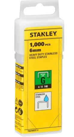 Stanley stifter type G 6 mm 1000 stk.