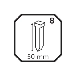 Stifter til spikerpistol 50 mm 5000 stk.