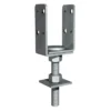 Stolpesko justerbar 70-78 mm 3"