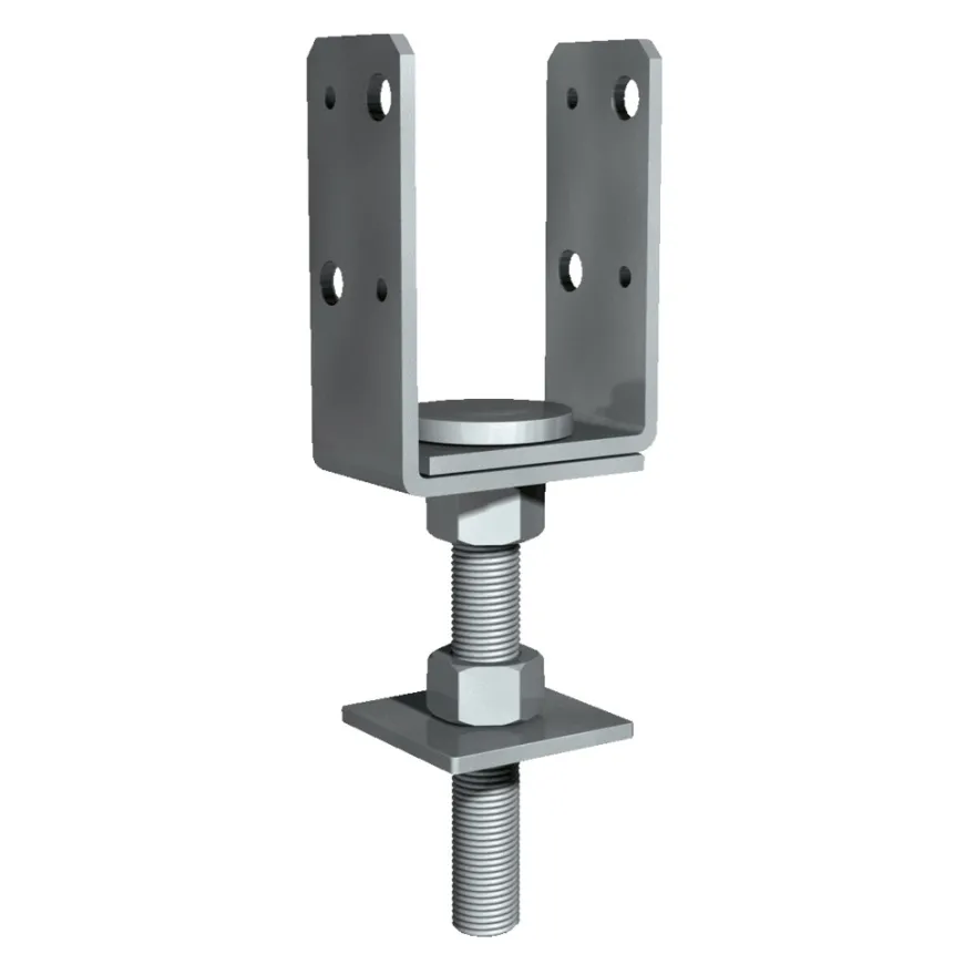 Stolpesko justerbar 70-78 mm 3"