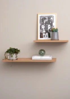 Svevehylle MDF trefolie 38 x 20 cm