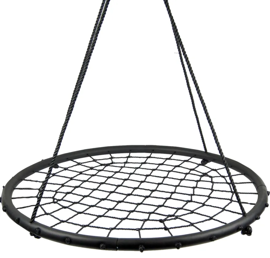 Svinghuske Ø100 cm svart