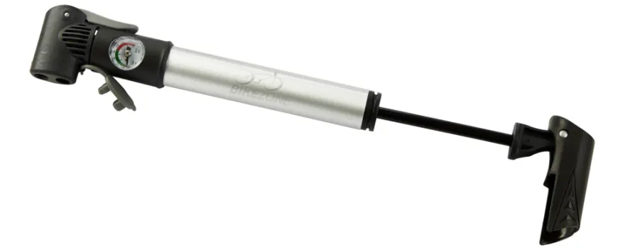 Sykkelpumpe mini m/manometer