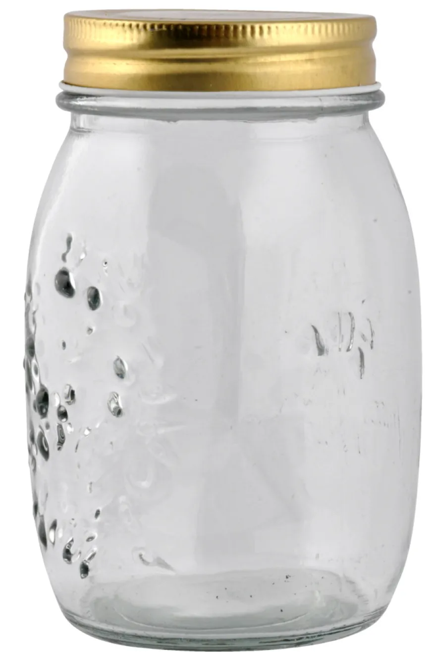 Syltetøyglass med skrulokk 0,5 liter